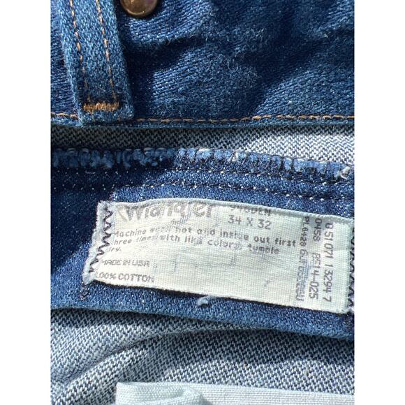 Men’s Wrangler Jeans 946 DEM Size 34X32 - Picture 5 of 5